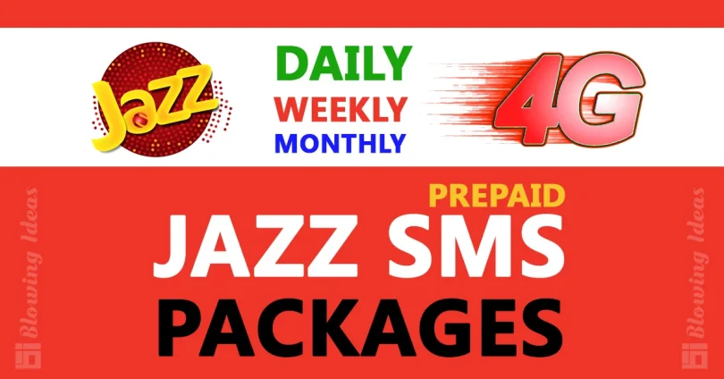 Jazz Warid Sms Packages