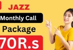 Monthly Only Call Package Jazz