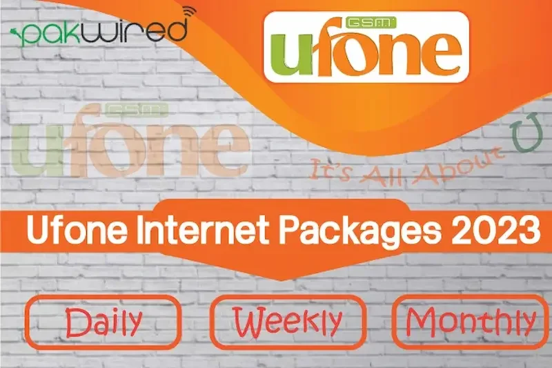 Types of Ufone WhatsApp Packages