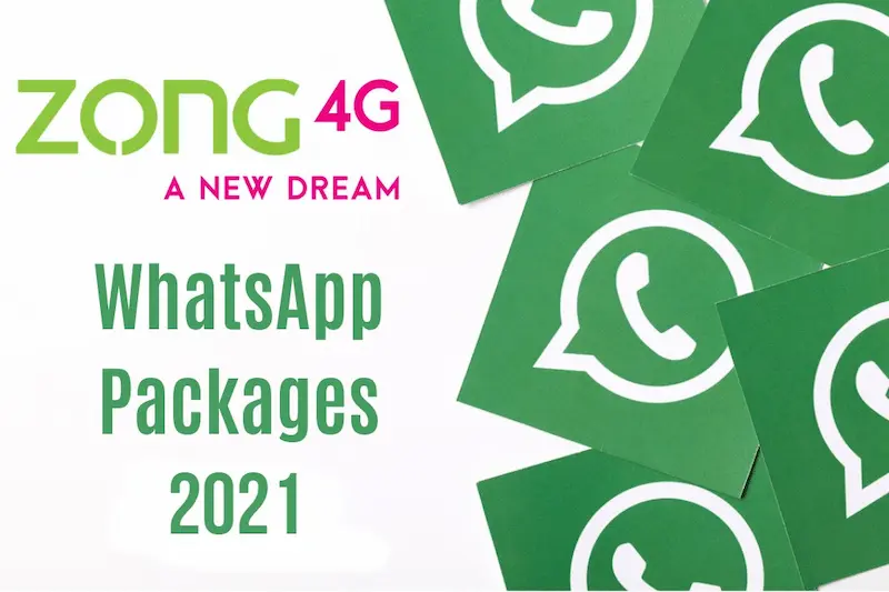 WhatsApp Package Codes for Zong