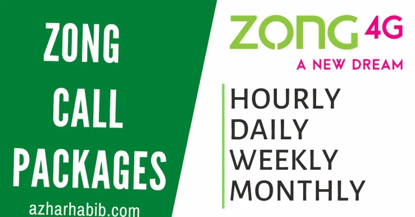 Zong Other Network Call Packages Daily