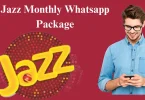 Whatsapp Jazz Package Monthly