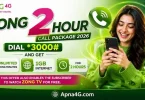 Zong Call Package 2 Hours