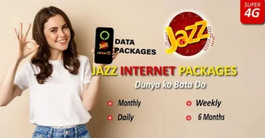 Internet Packages Jazz Monthly