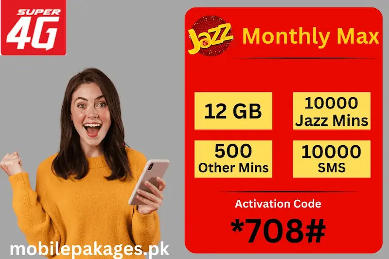 Jazz Monthly Internet Package Price