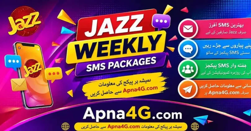 Jazz Weekly Sms Package Code