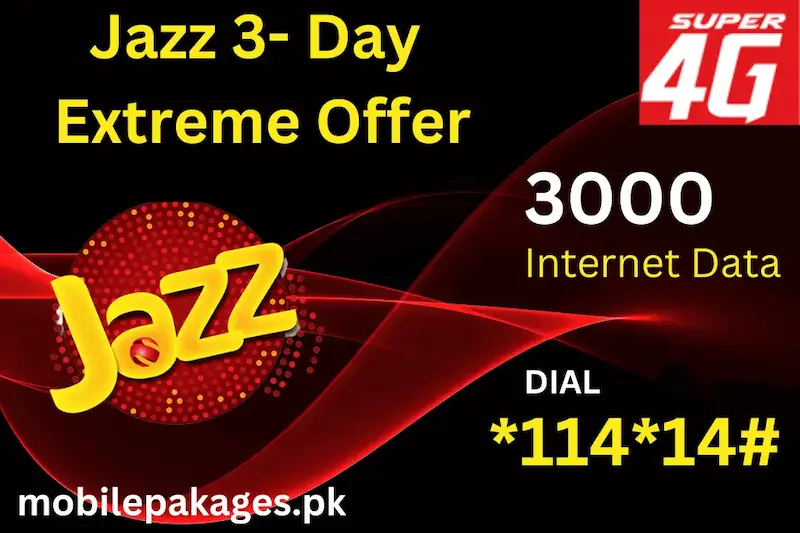 Latest 3 Day Call Package Jazz
