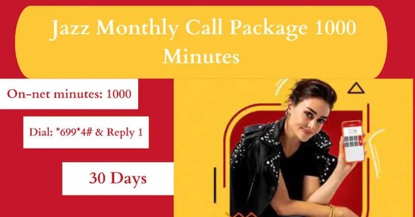 Monthly Jazz Minutes Packages