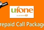Ufone Call Packages Code 2021