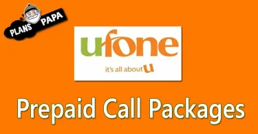 Ufone Call Packages Code 2021