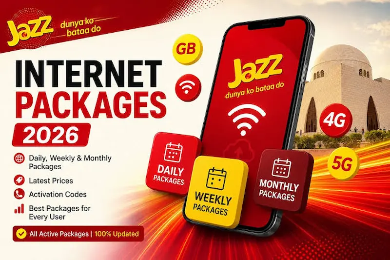 Jaz Internet Packages for Social Media
