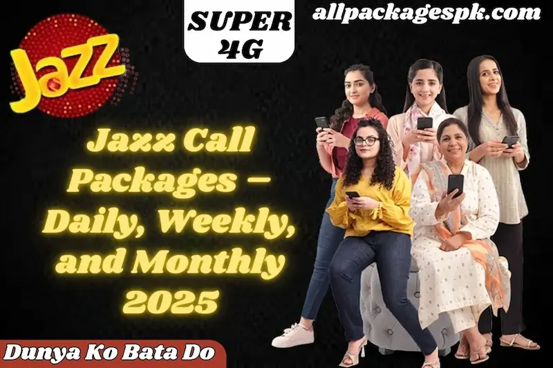 Jazz Monthly Call Packages