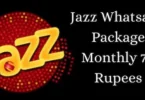Jazz Monthly Package Only Whatsapp