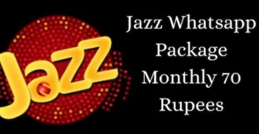 Jazz Monthly Package Only Whatsapp