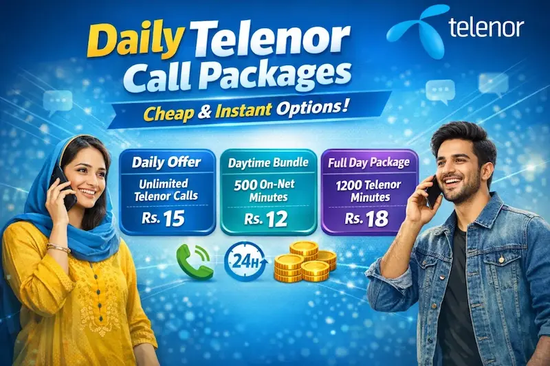 Telenor Monthly Call Package Code