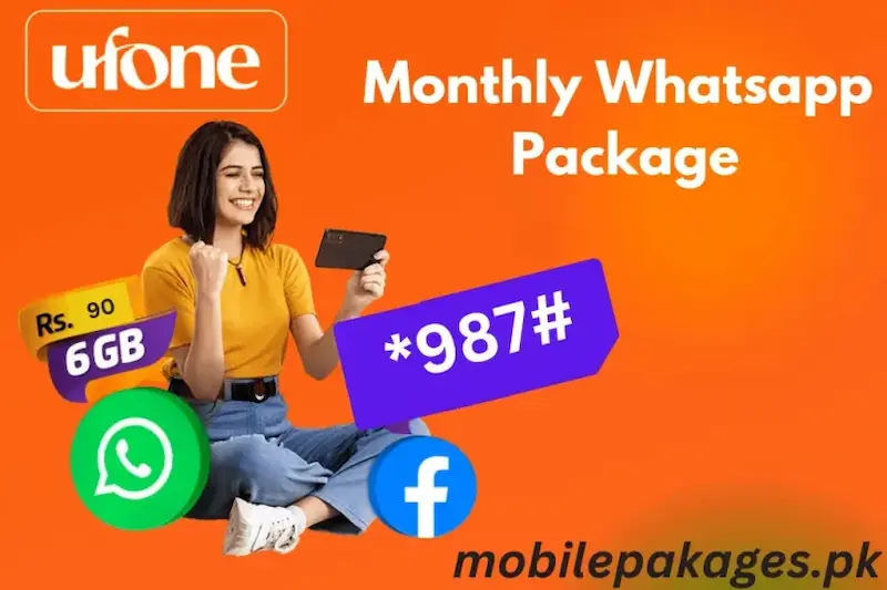 Ufone WhatsApp Monthly Package Code