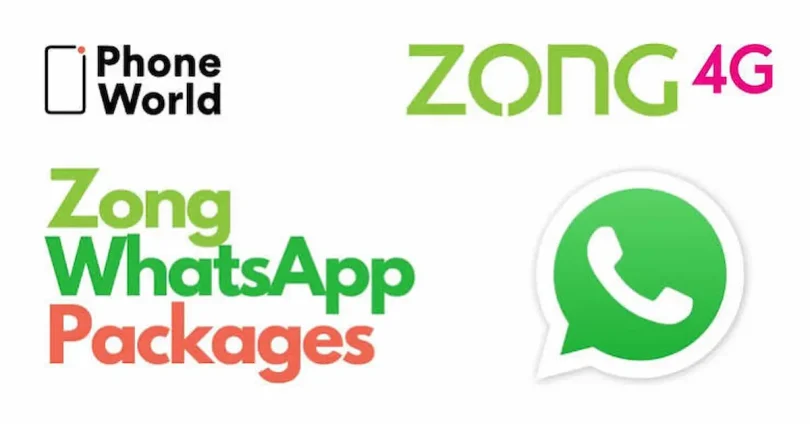 Zong Whatsapp Package Monthly Price