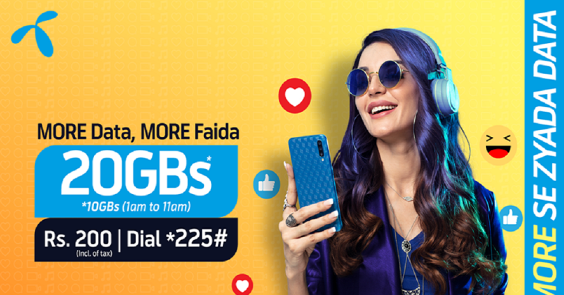 Telenor Weekly Internet Package In 100 Rupees