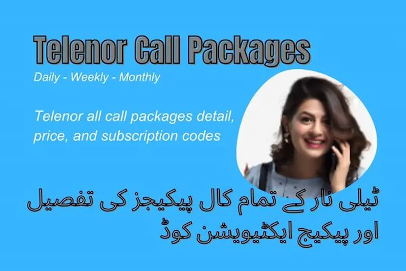 Telenor Monthly Call Package Details