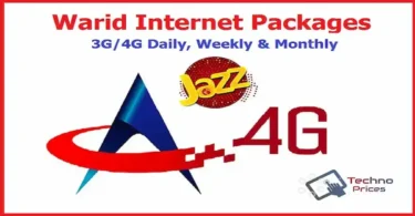 Warid Net Packages