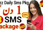 jazz 1 day sms package code