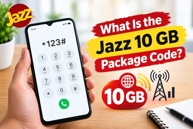 what Is the jazz 10 gb package code