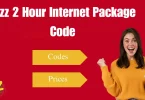 jazz 2 hour internet package code