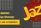 jazz monthly package whatsapp