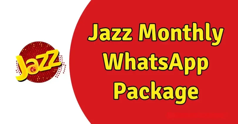 jazz monthly whatsapp package