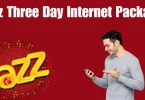 jazz three day internet package