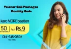 telenor call packages monthly code