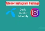 telenor instagram package