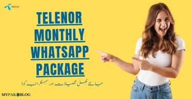 telenor monthy whatsapp package