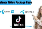 telenor tiktok package code