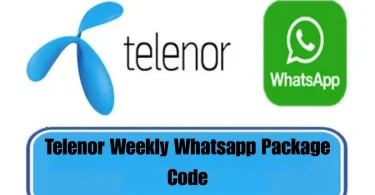 telenor weekly whatsapp package code