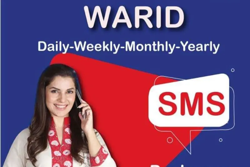 warid daily sms packages 2025