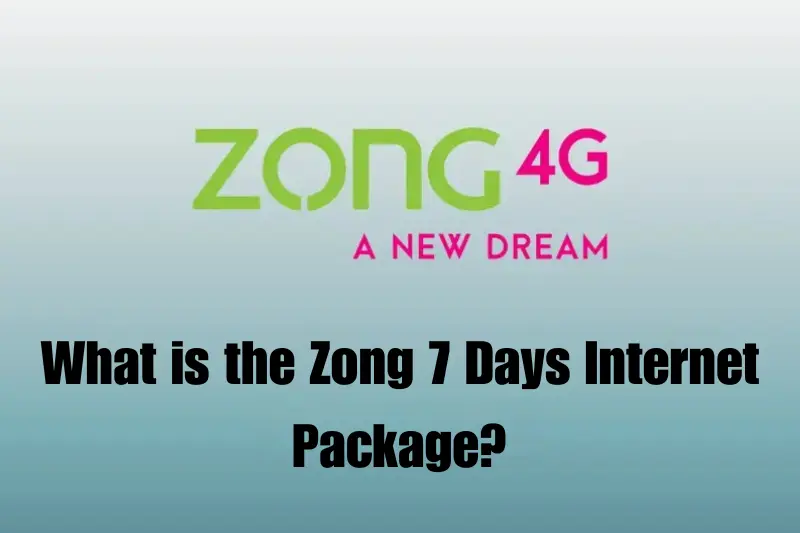 what is the zong 7 days internet package