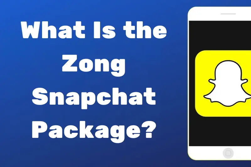what is the zong snapchat package