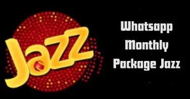 whatsapp monthly package jazz