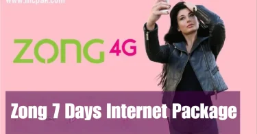 zong 7 days internet package