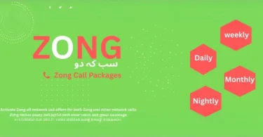 zong call packages