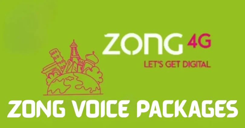 zong voice packages